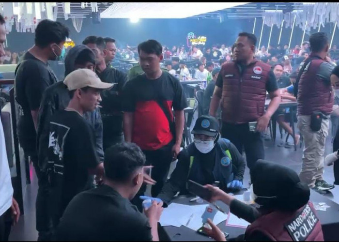 Polres Tegal Kota Razia Narkoba di Hellen's Night Mart, Ini Hasilnya