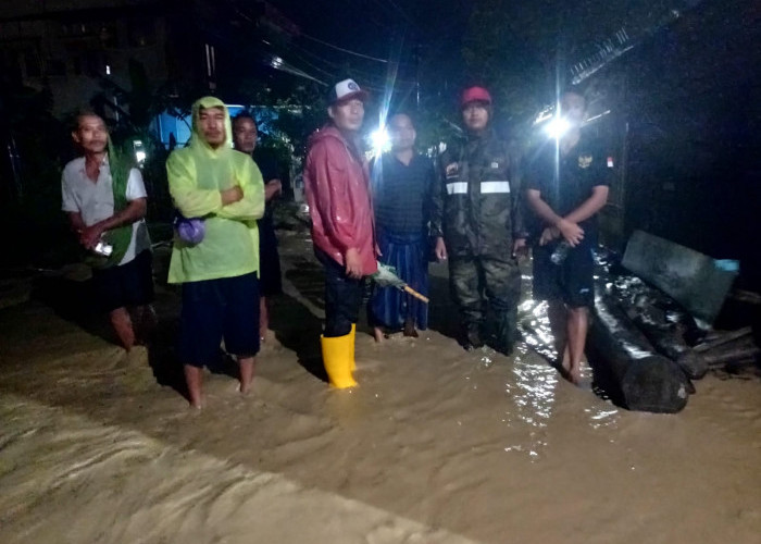 Jembatan di Tegal Putus dan Ratusan Rumah di Jatimulya Terendam, Buntut Banjir Luapan Sungai Cenang