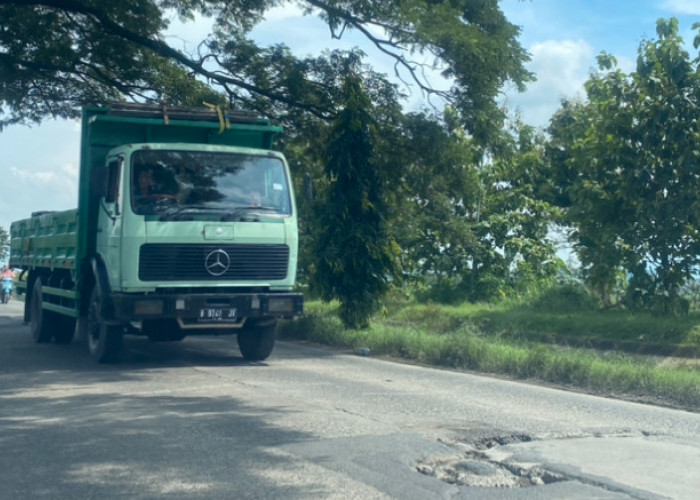 Waspada! Kondisi Jalur Mudik di Brebes Banyak yang Berlubang