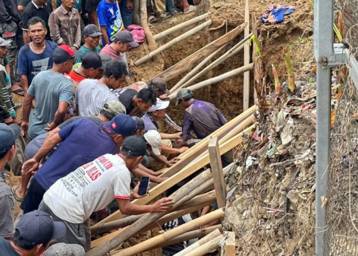 Tertimbun Longsoran Tanah Galian Pondasi Rumah, Dua Warga Tlagasana Pemalang Meninggal
