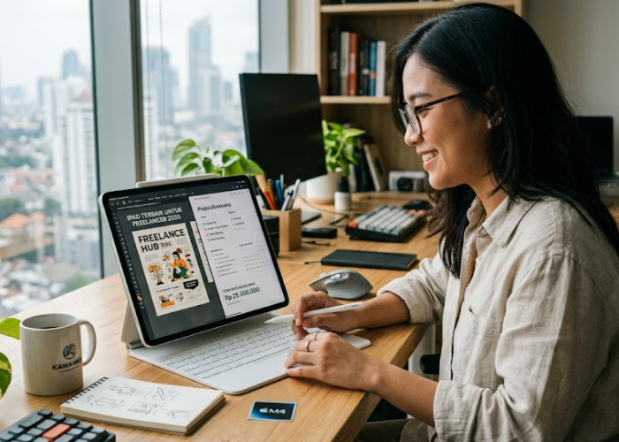 3 iPad Terbaik untuk Freelancer 2026, Bukan Anti Air, Tapi Tetap Aman Dipakai Kerja Outdoor