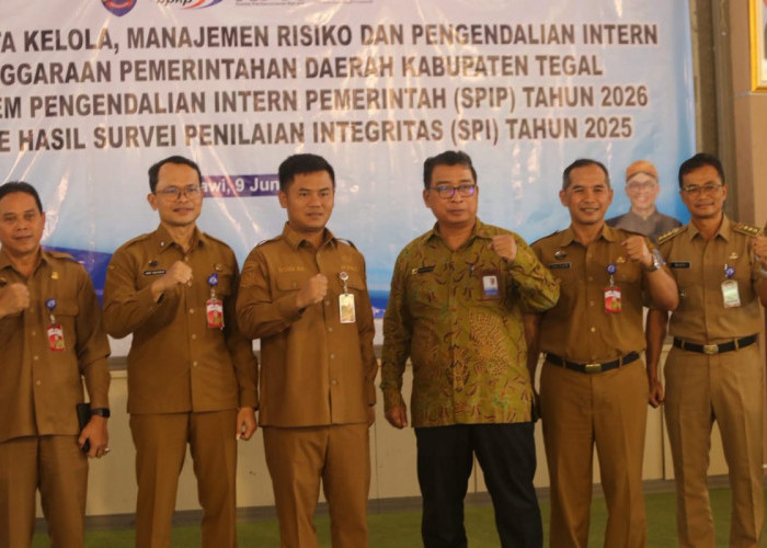 Bupati Ischak Tegaskan Penilaian Mandiri SPIP Kabupaten Tegal Bukan Sekadar Administrasi
