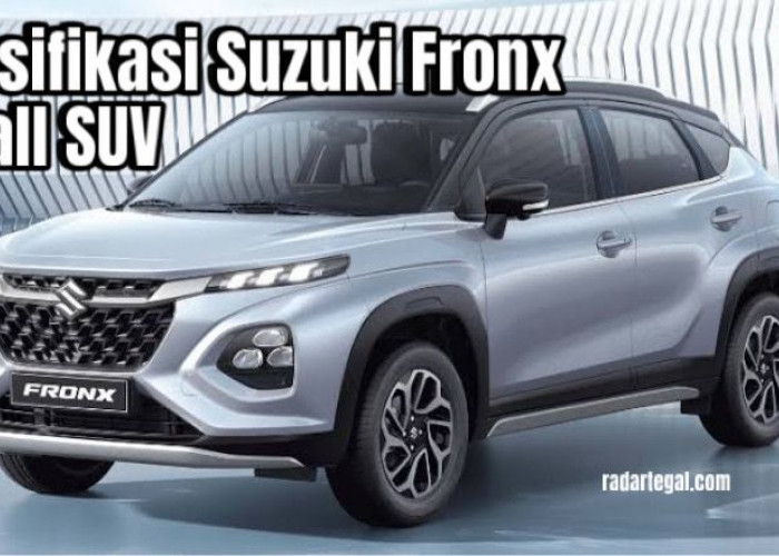 Spesifikasi Suzuki Fronx Small SUV, Hadir dengan Performa yang Optimal dan Gagah