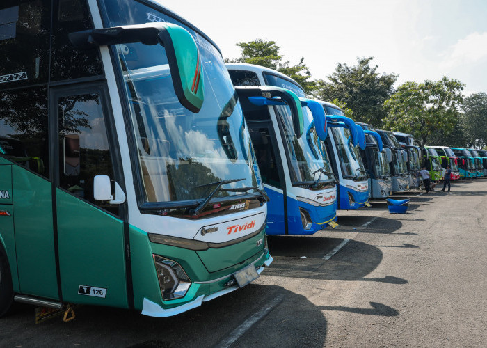 Siap Bawa Ribuan Warga Jateng Mudik Gratis, Ratusan Bus Disiapkan di TMII