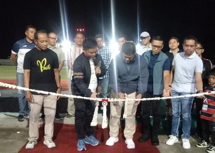 Makin Keren! GOR Trisanja Slawi Disulap Jadi Ikon Olahraga dan Ruang Publik Baru   