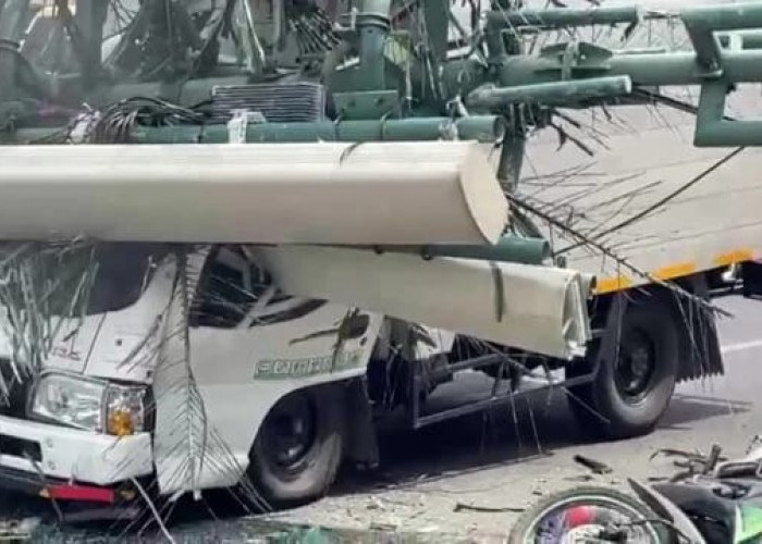 Tragis! Truk Kontainer Seruduk Halte Tewaskan 7 Siswa SD dan 3 Orang Dewasa