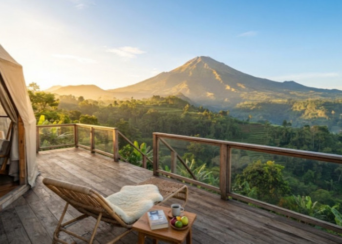 Daftar Spot Glamping di Tegal View Gunung Slamet: Rekomendasi Staycation Mewah Pegunungan