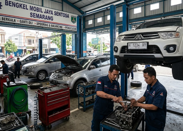 5 Bengkel Mobil Terpercaya di Kota Semarang 2026, Servis Berkualitas dengan Harga Transparan