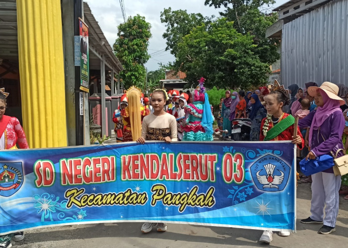 Meriah, Karnaval Anniversary SDN Kendalserut 03 Kabupaten Tegal
