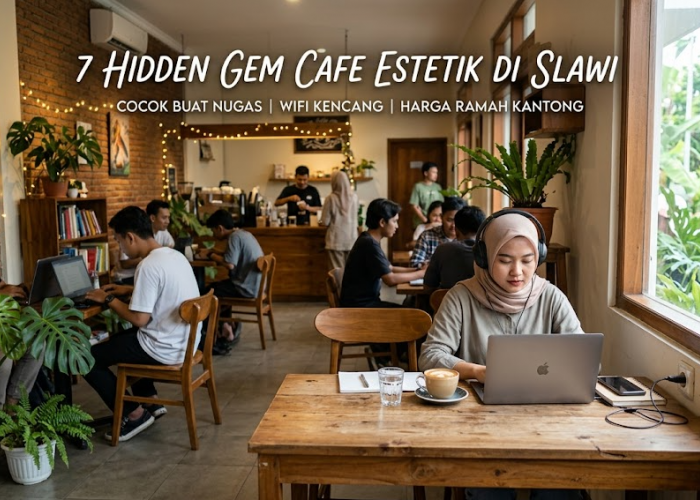 7 Hidden Gem Cafe Estetik di Slawi yang Cocok Buat Nugas, WiFi Kencang dan Harga Ramah Kantong