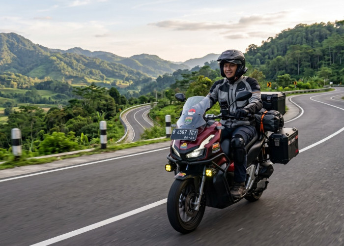 5 Motor Honda Matic Buat Touring Terbaik: Bagasi Luas, Posisi Berkendara Nyaman, & Bensin Irit!