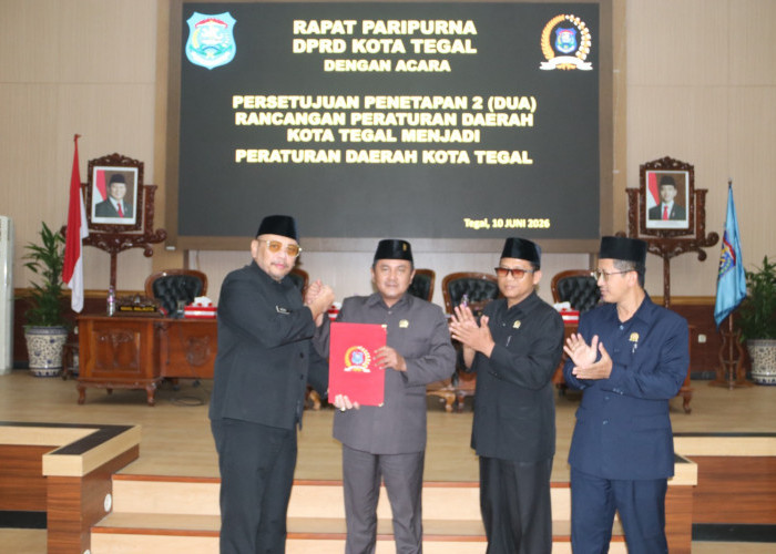 DPRD Kota Tegal Setujui Raperda Penyelenggaraan Ketahanan Pangan Modal Menjadi Perda