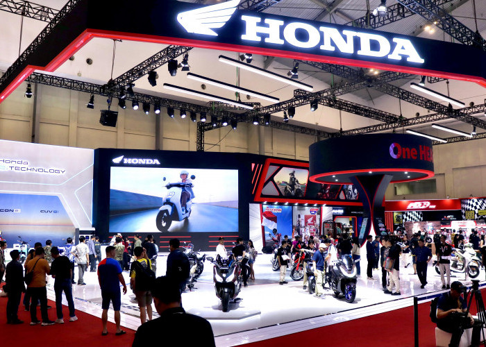 Di IMOS 2024, Sepeda Listrik Honda ICON e: dan CUV e: Mejeng di Booth AHM