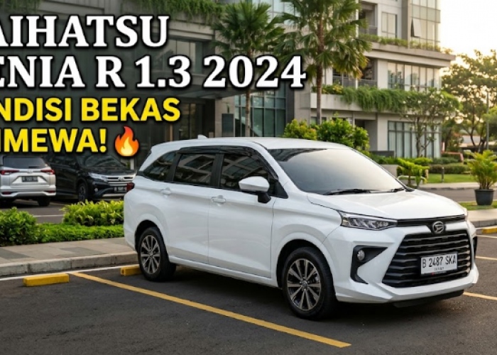 Pasaran Daihatsu Xenia R 1.3 2024 Bekas, Mobil Keluarga Tahun Muda Harga Miring