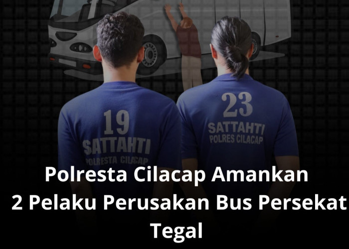 2 Pelaku Perusakan Bus Persekat Tegal Ditangkap Polisi, Pemilik Bus Rugi Rp20 Juta