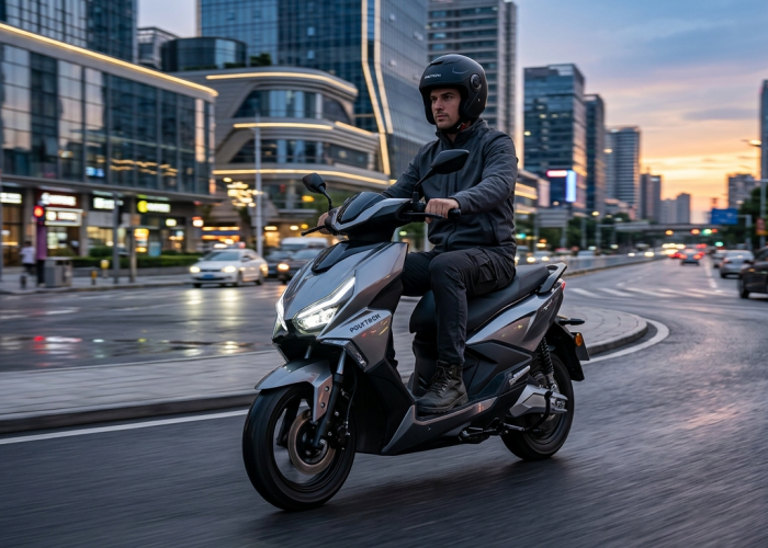 Polytron Fox 350 Meluncur, Motor Listrik Canggih Harga Terjangkau!