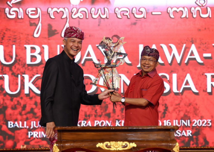 Ganjar dan I Wayan Koster Sepakat Jalin Kerjasama Budaya Jawa-Bali