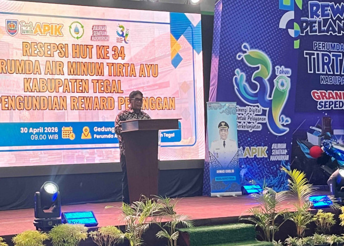 Wabup Tegal Dorong Transformasi Layanan Perumda Air Minum dan Target PAD