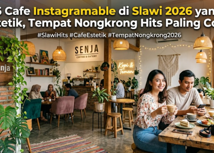 5 Cafe Instagramable di Slawi 2026 yang Estetik dan Ramah Banget buat WFC