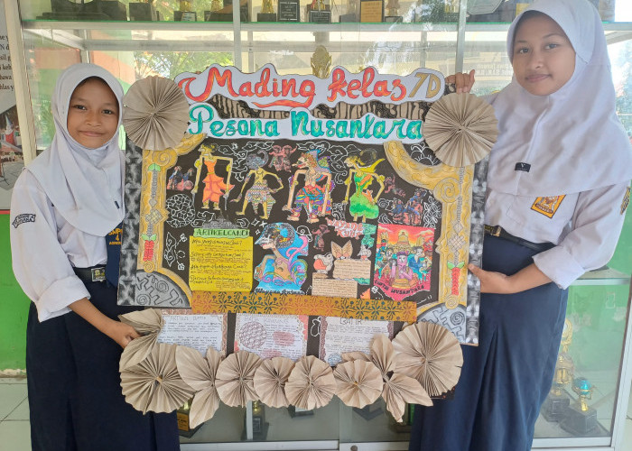 Tingkatkan Literasi, SMPN 4 Adiwerna Gelar Lomba Mading Antarkelas