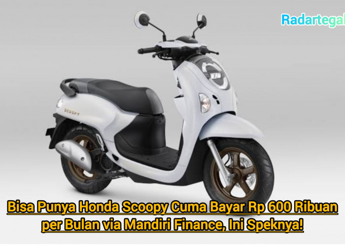Bisa Punya Honda Scoopy Cuma Bayar Rp600 Ribuan per Bulan, Ini Spesifikasinya