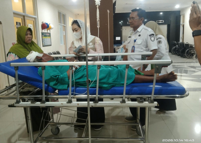 Bupati Mitha Cover Biaya Pengobatan Korban KDRT di Randusanga Kulon Brebes