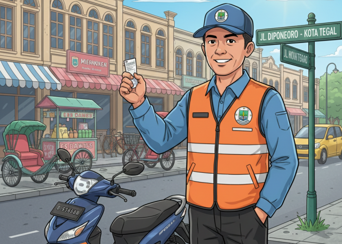 Setoran Juru Parkir Kota Tegal Naik, Dishub: Bukan Tarif Parkir