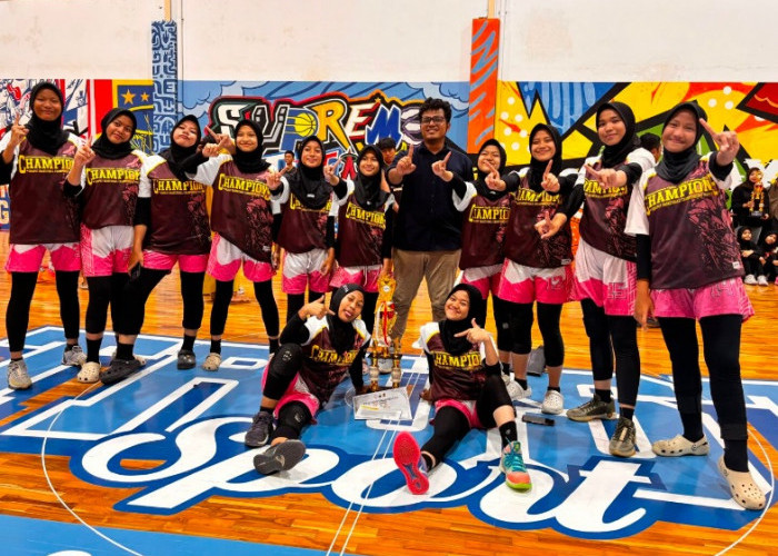 Tim Basket Putri SMP Ihsaniyah Tegal Juara Smapat Basketball Competition 2026