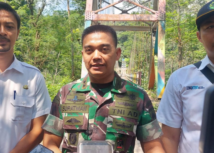 KABAR GEMBIRA! Kodim Tegal Akan Bangun Akses Jalan Masuk Desa Sangkanjaya Balapulang