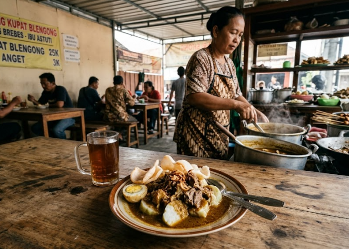 6 Rekomendasi Kupat Blengong Enak di Brebes, Lengkap dengan Alamat dan Harga Terjangkau