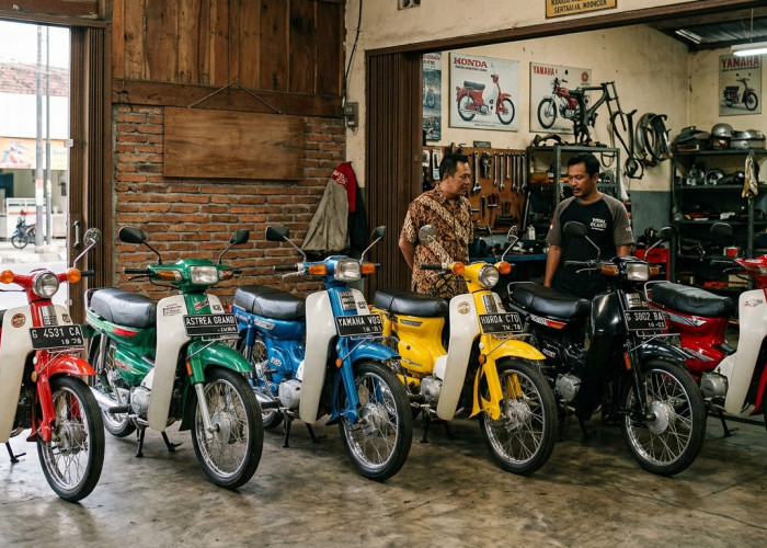 Investasi Motor Bebek Klasik, Untungkah Dibanding Emas?