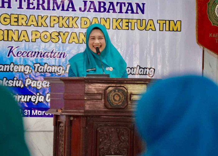 Perkuat Peran Posyandu, Ny Nilna Ischak Lantik 14 Ketua TP PKK Kecamatan se-Kabupaten Tegal
