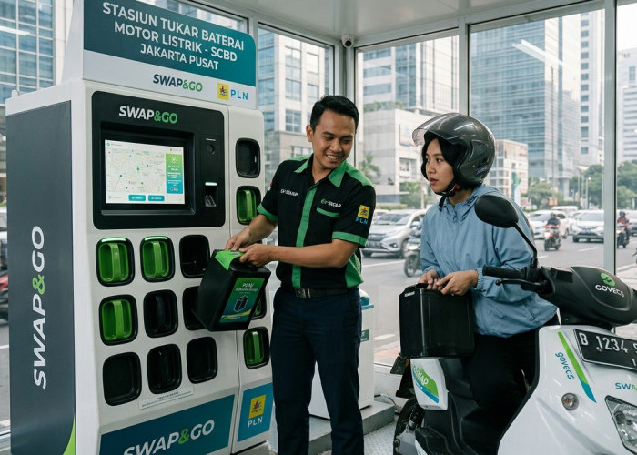 Bebas Antre! Tren Penukaran Baterai Kendaraan Listrik Makin Diminati Warga Jakarta