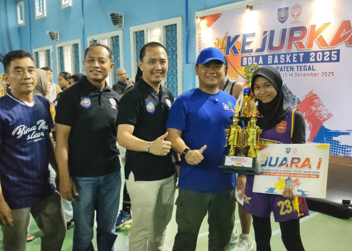47 Sekolah Adu Gengsi di Kejurkab Basket 2025 Kabupaten Tegal