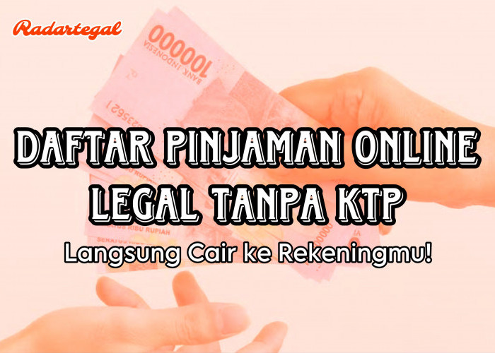 Daftar Pinjaman Online Legal Tanpa KTP Cair hingga Rp50 Juta, Alternatif Pemenuhan Kebutuhan Dana Darurat