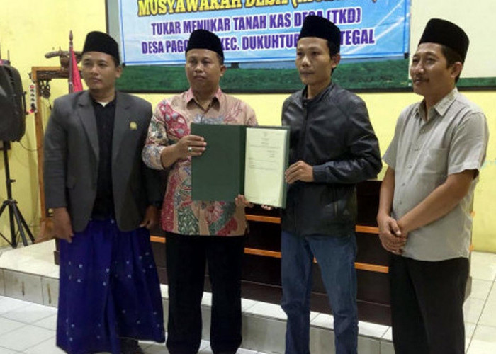 Pemdes Pagongan Tegal Untung Besar, Tukar Guling Aset Naik Jadi Rp3,47 Miliar