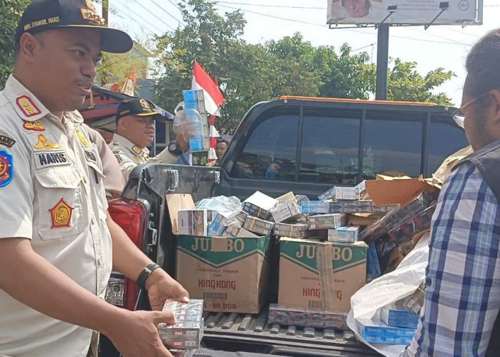 1.400 Bungkus Rokok Ilegal di Brebes Selatan Disita Petugas Gabungan, Wilayah Lain dalam Pendataan