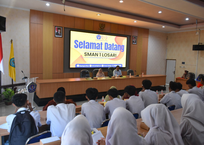 Siapkan Masa Depan, Siswa SMA N 1 Losari Brebes Kunjungi UPS Tegal