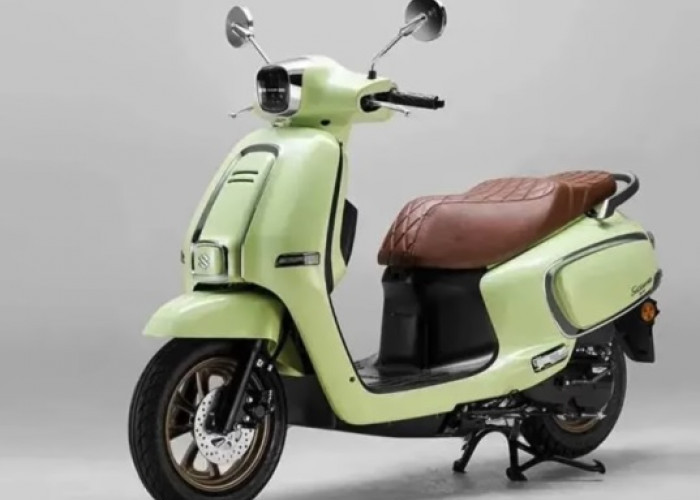 Suzuki Luncurkan Skutik Retro US125T Terbaru di Cina, Tampil Timeless dengan Harga Kompetitif