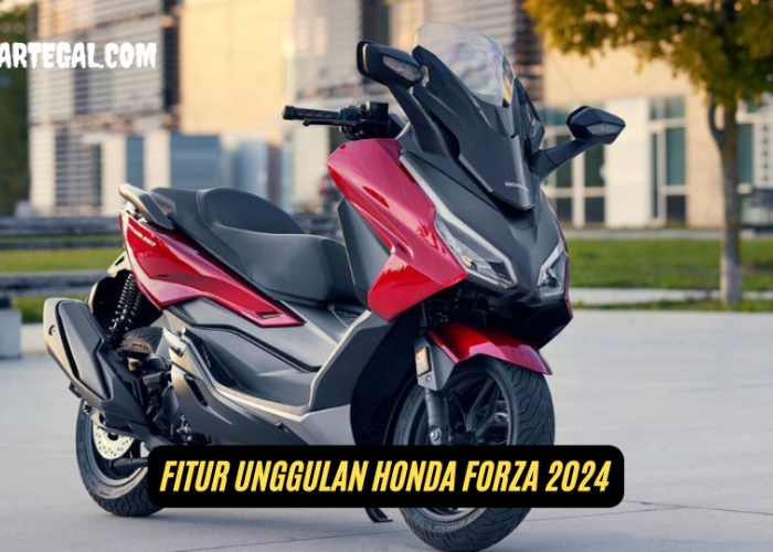 Bodi Lebih Ramping, Ini Fitur Unggulan Honda Forza 2024 Terbaru