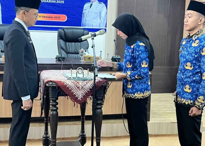 Resmi Jadi PNS, Dua Lulusan IPDN di Tegal Diminta Jaga Integritas dan Melek Teknologi