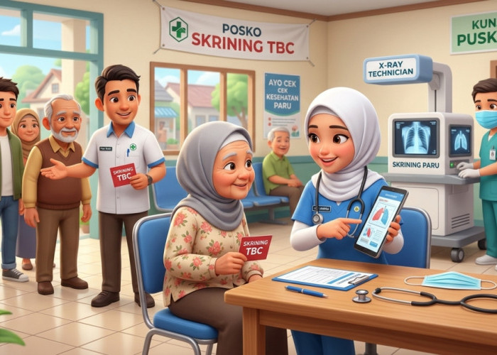 Pemkab Tegal Gencarkan Skrining TBC Jemput Bola