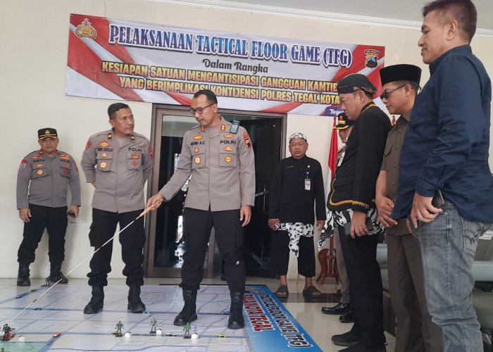 Antisipasi Aksi Mayday di Tegal, Polisi Gelar TFG dan Simulasi