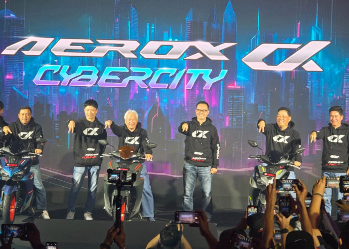 Sarat Teknologi Canggih, Yamaha Aerox Alpha Siap Dobrak Market Sport Scooter Indonesia