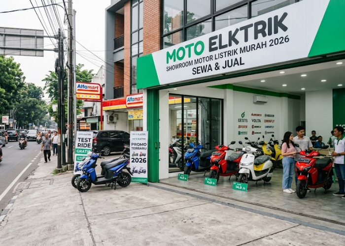 9 Pilihan Motor Listrik Murah 2026, Harga di Bawah 10 Jutaan