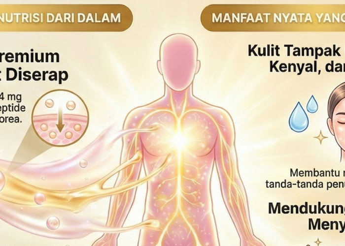 Kulit Kusam, Cepat Lelah, dan Tanda Usia Muncul Lebih Cepat? B ERL Nutricoll Solusi dari Dalam