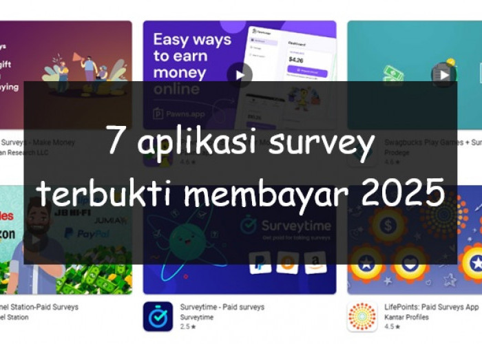 7 Aplikasi Survey Terbukti Membayar 2025, Bisa Cair ke PayPal 5 Dolar Sehari