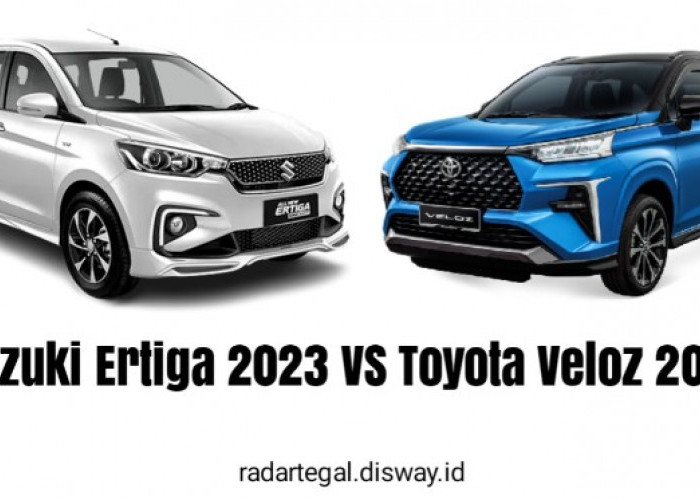 Adu Mekanik! Perbandingan Suzuki Ertiga 2023 dan Toyota Veloz 2023, Mana yang Lebih Unggul?
