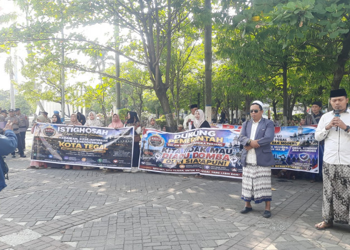 Bukan Tandingan, Ratu Gelar Aksi Damai dan Doa Bersama Dukung Investasi di Tegal