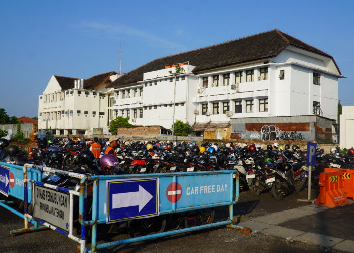 Diresmikan, Ini Titik Parkir di Kawasan Taman Pancasila dan Alun-alun Tegal